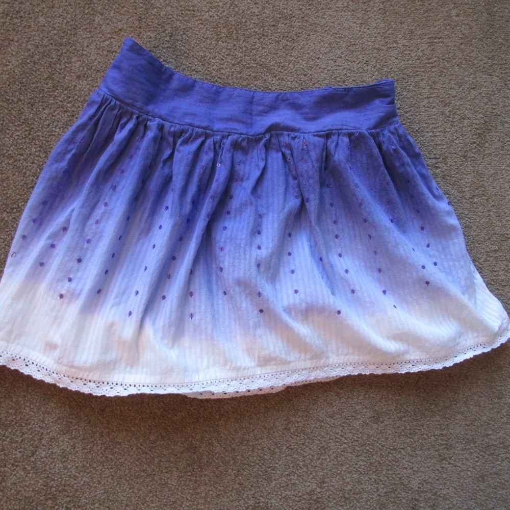 GIRL’S JUSTICE SEQUIN LACE SKIRT/SKORT